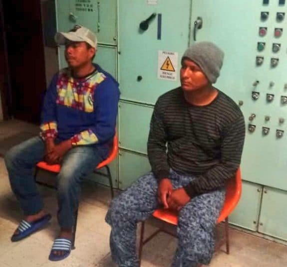 Capturan a dos ecuatorianos por tráfico de droga