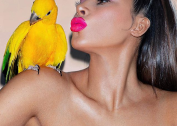 Kim Kardashian impresiona con su sensual figura en lencería