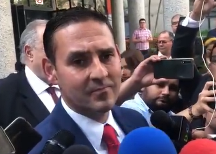 Ernesto Muyshondt: «Si algo me llega a pasar he grabado un video contando todo»