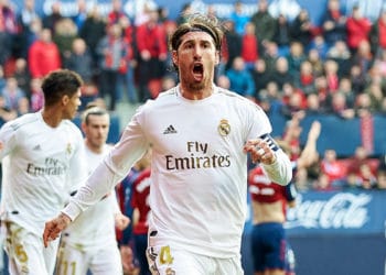 El Real Madrid goleó al Osasuna y es líder de la liga de España en solitario