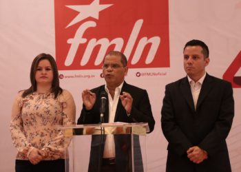 Óscar Ortiz: “Ni ayer, ni ahora, ni mañana el FMLN tendrá pactos con grupos criminales”