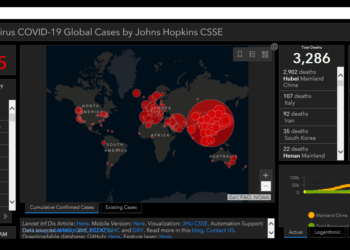 ‘Hackers’ utilizan mapas en línea de propagación del coronavirus para infectar los ordenadores