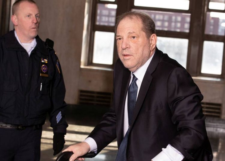 Actrices celebran condena contra Harvey Weinstein