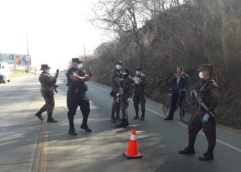 (VIDEO) PNC establece control sanitario en Metapán