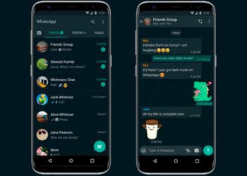 WhatsApp ya tiene modo oscuro