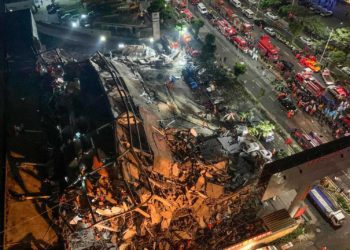 Al menos 10 muertos por el colapso de hotel con personas contagiadas por coronavirus en China