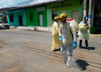 Sanitizan Nejapa y Quezaltepeque