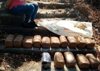 Capturan a mujer con 15 paquetes de marihuana que simulaba ser pan para torrejas