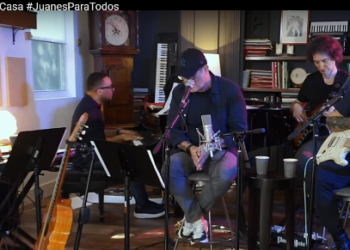 Alejandro Sanz y Juanes cantaron en vivo por YouTube debido al coronavirus