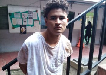 PNC captura a peligroso pandillero que tenía en su poder un fusil M16 y una escopeta