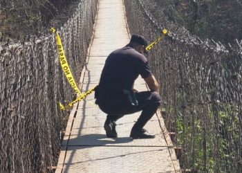 PNC bloquea paso peatonal que une El Salvador con Honduras