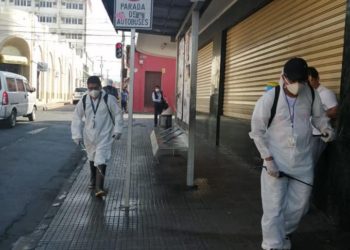 Alcaldía de Santa Ana realizó sanitización en varias comunidades