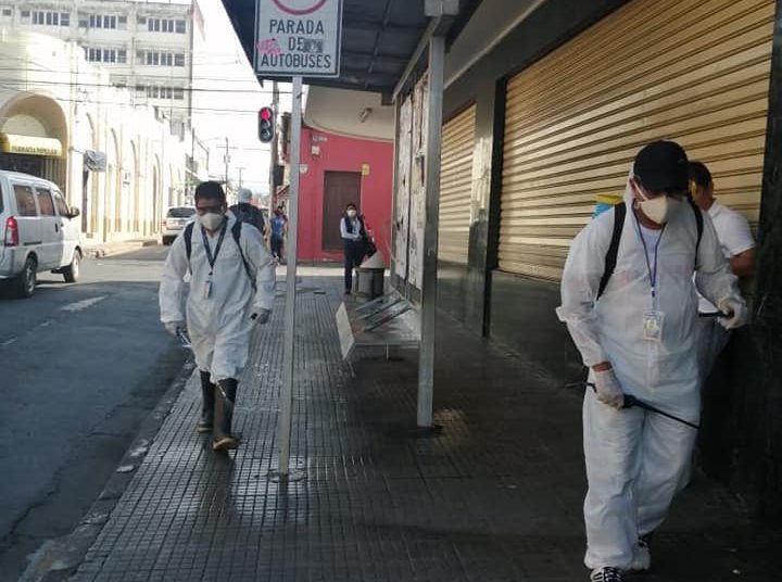 Alcaldía de Santa Ana realizó sanitización en varias comunidades