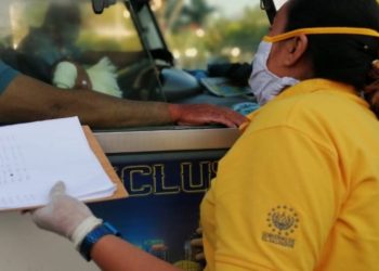 La PNC y el VMT continúan verificando que todas las medidas de prevención por el covid 19, se cumplan en el transporte público.