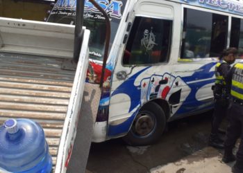 (VIDEO) Tres lesionados deja accidente de tránsito en la carretera Troncal del Norte