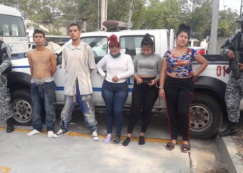 Arrestan a cinco pandilleros en Soyapango