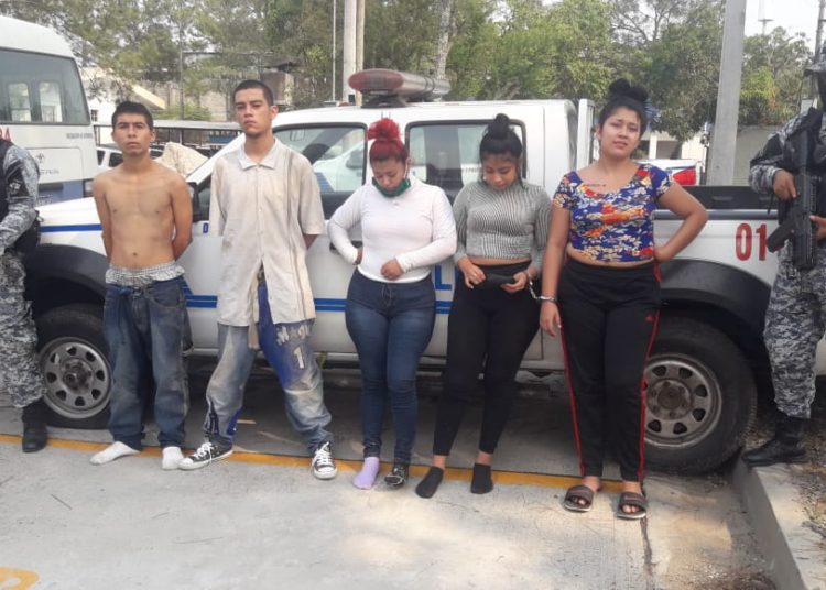 Arrestan a cinco pandilleros en Soyapango