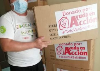 Fundación Ayuda en Acción El Salvador muestra su lado solidario en la lucha contra el coronavirus