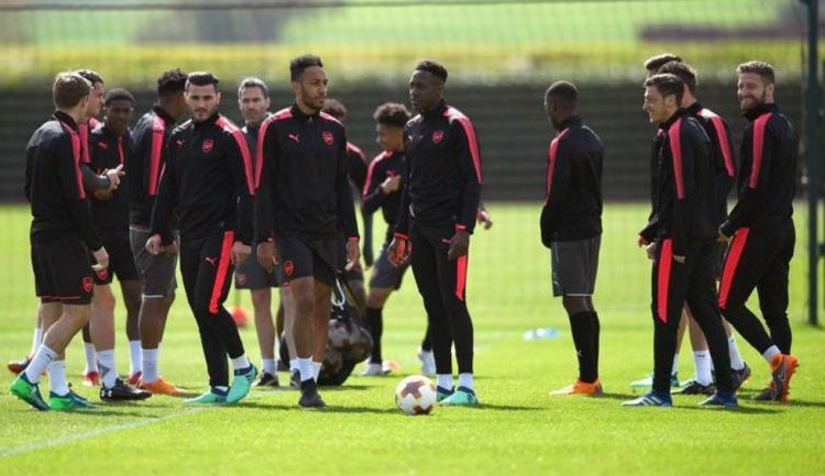 El Arsenal fue el primer equipo de Inglaterra en volver a los entrenos