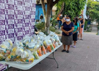 Cable Color entrega víveres a familias afectadas por emergencia del coronavirus