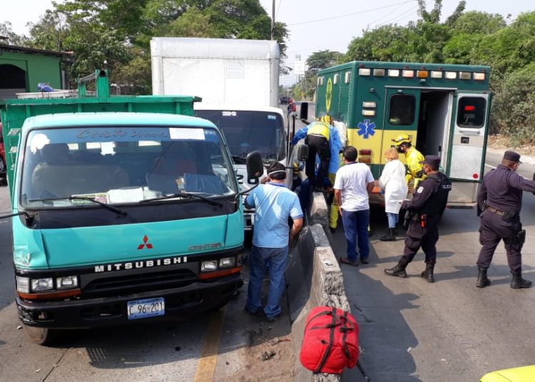 Un lesionado deja accidente de tránsito en carretera Troncal del Norte