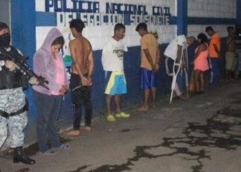 Detienen a banda de extorsionista en Izalco, Sonsonate