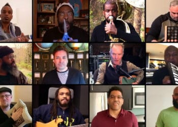 El increíble show de Sting y Jimmy Fallon desde sus hogares por el coronavirus