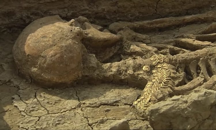 Localizan restos de guerrero de hace 1.500 años con agujeros en el cráneo por cirugía