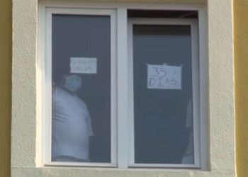 Albergados piden a gritos salir del Hotel Beberly Hills tras cumplir 30 días de cuarentena en Antiguo Cuscatlán