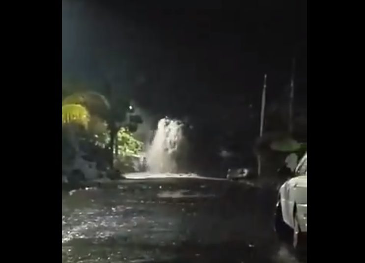 Tormenta colapsa drenajes en Residencial Santa Lucía de Ilopango