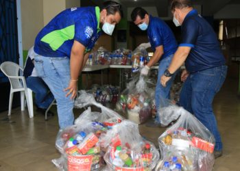 INDES inicia segunda entrega de canastas alimenticias y de higiene personal