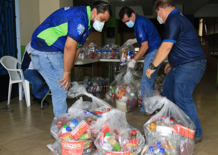 INDES inicia segunda entrega de canastas alimenticias y de higiene personal