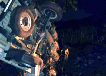 Accidente de tránsito en Ahuachapán deja a una persona con lesiones leves