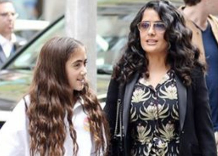 Valentina, hija de Salma Hayek, entre los 10 niños más ricos del mundo