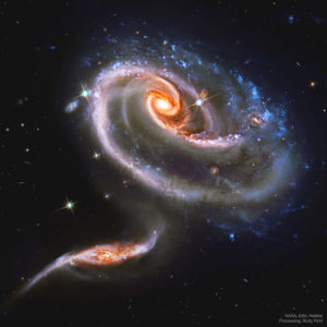 Galaxias forman una “rosa” en el espacio – Diario La Página