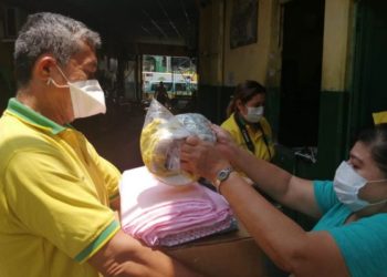 Comandos de Salvamento recibe implementos para prevenir el covid-19