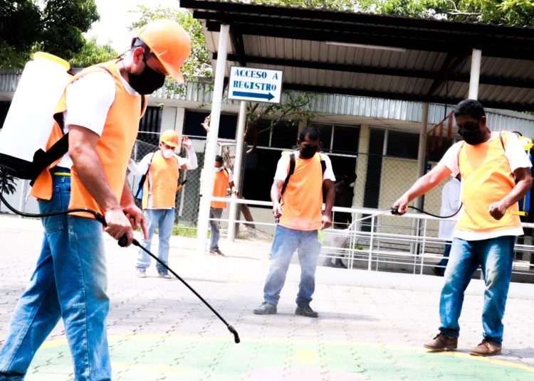 Centros Penales aumenta controles sanitarios para evitar contagios por covid-19