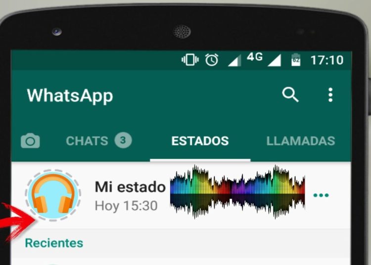 WhatsApp y cómo poner música en tus estados