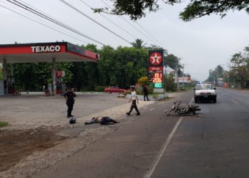 Empleado de alcaldía de Aguilares muere en accidente de tránsito