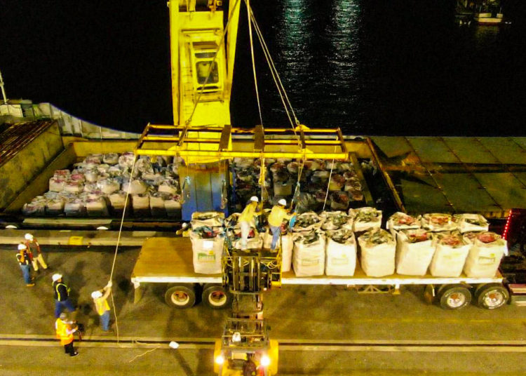 CEPA descarga alimento para familias afectadas por emergencia del covid-19