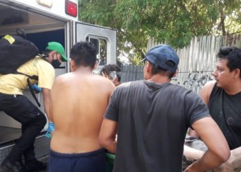 Hombre recibe descarga eléctrica al cortar mangos y aguacates en Cuscatancingo