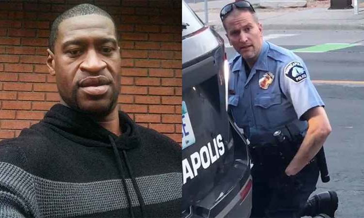 Arrestan al policía que presionó con la rodilla el cuello de George Floyd, cuya muerte provocó disturbios en EE.UU.