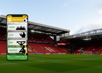 La Premier League utilizará una aplicación para que los aficionados alienten a sus equipos desde el sillón