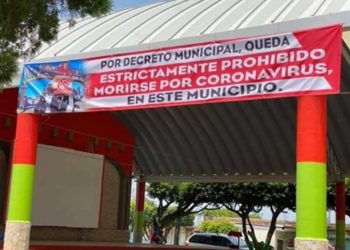Alcalde de Veracruz prohibe a ciudadanos, morirse de coronavirus
