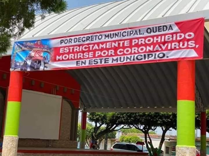 Alcalde de Veracruz prohibe a ciudadanos, morirse de coronavirus