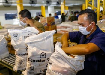 Inicia proceso de embalaje de 1.7 millones de paquetes alimenticios para iniciar su entrega este sábado