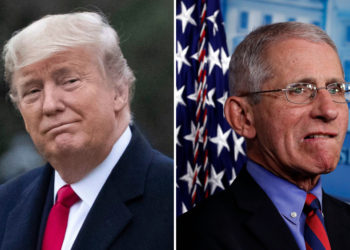 Trump consideró “inaceptable” la postura del epidemiólogo de la Casa Blanca y recomendó la reapertura de las escuelas