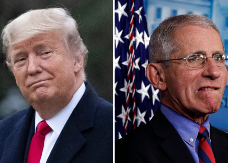 Trump consideró “inaceptable” la postura del epidemiólogo de la Casa Blanca y recomendó la reapertura de las escuelas