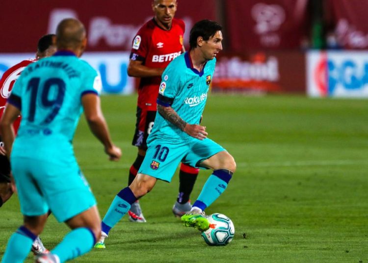 De la mano de Messi el Barcelona golea al Mallorca