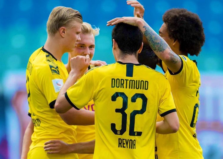 El Dortmund, subcampeón con doblete de Haaland